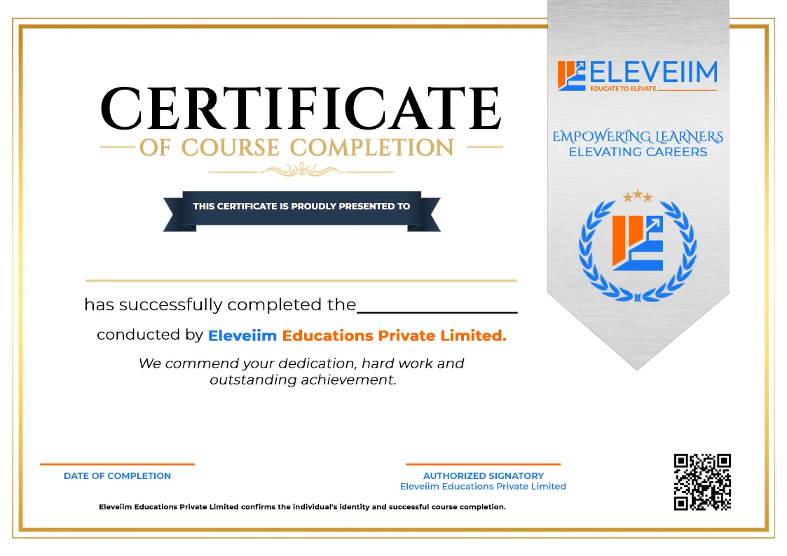 ELEVEIIM certificate sample 1
